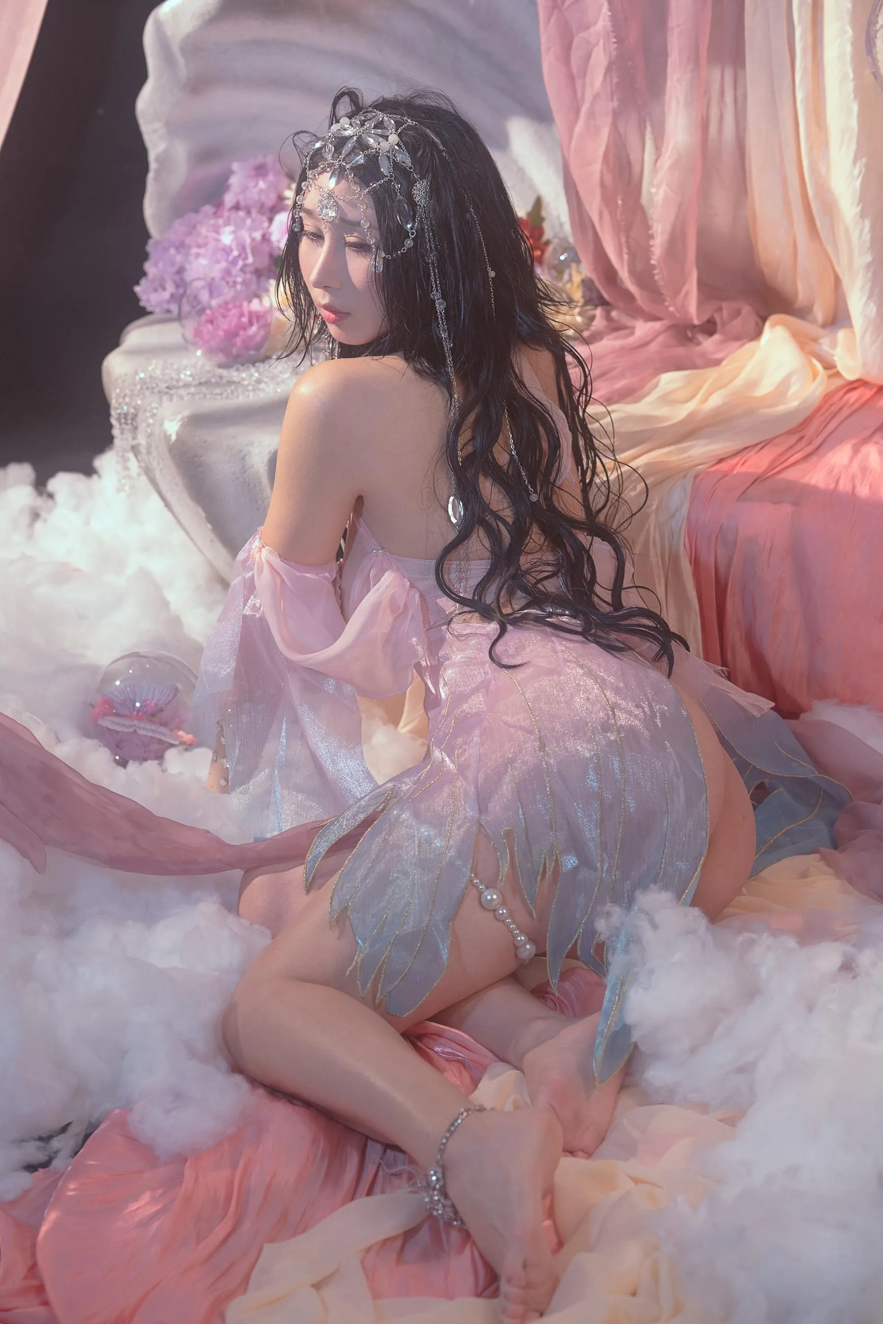 云溪溪 – NO.50 奶桃 海的女儿 [41P]插图3